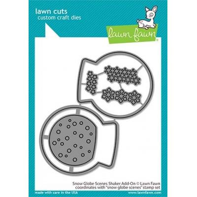 Lawn Fawn Lawn Cuts - Snow Globe Scenes Shaker Add-On